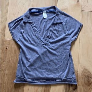 Free People lavender v-neck